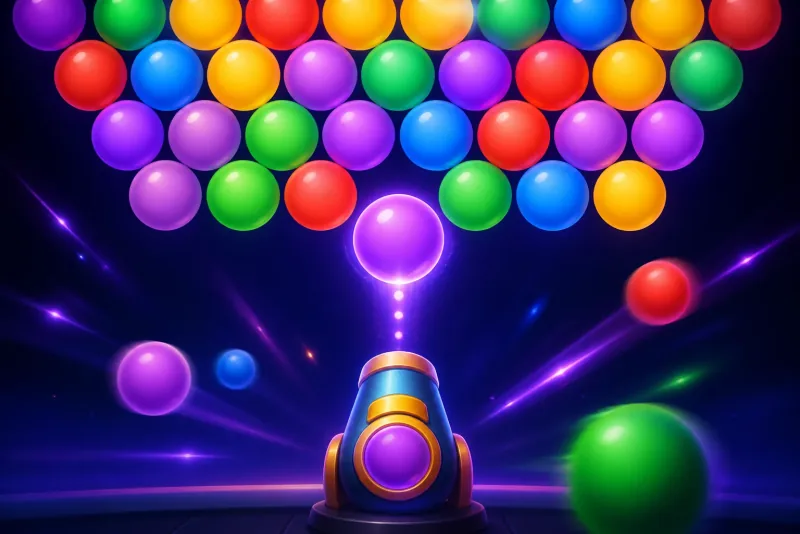 バブルシューター gameplay screenshot