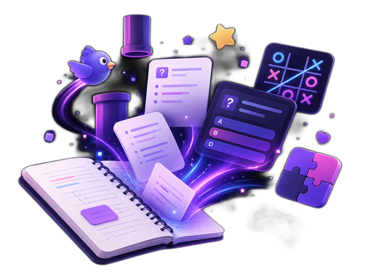 StudyQuest — turn study notes into games